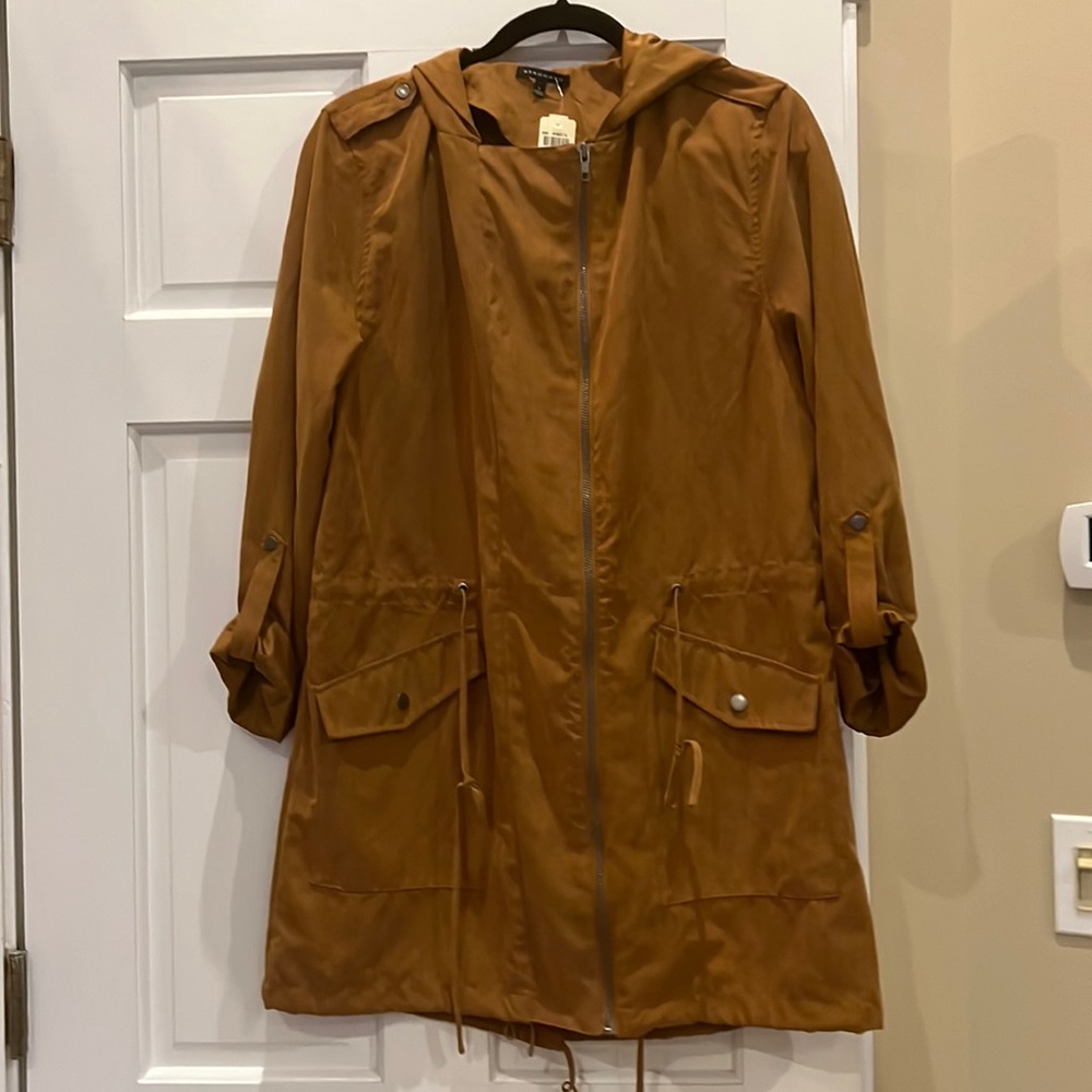 Women’s faux suede jacket